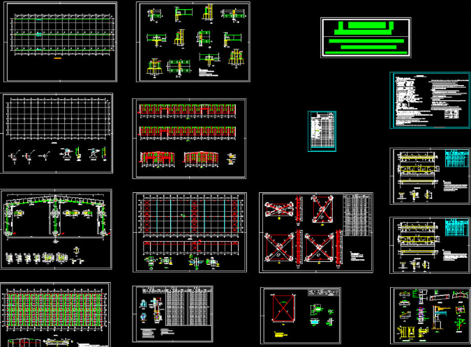 亳州仓库钢结构施工图片
