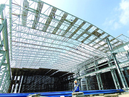 亳州船厂网架工程