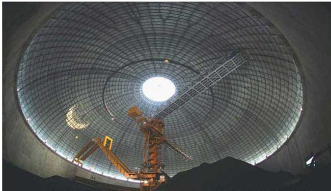 亳州发电厂干煤棚网架