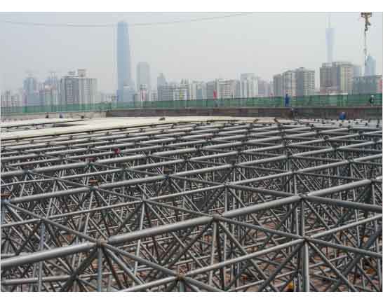 亳州新建铁路干线广州调度网架工程